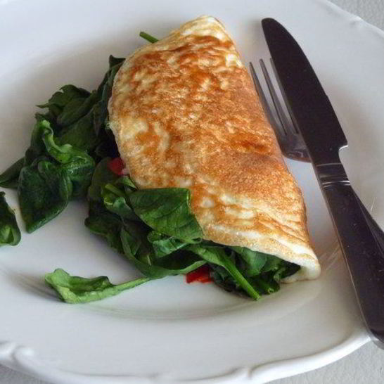 Рецепт белкового омлета