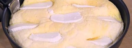 бисквитный омлет с козьим сыром и розмариновым песто. Шаг 10