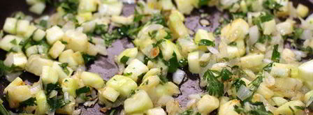 фриттата с кабачками. Шаг 3