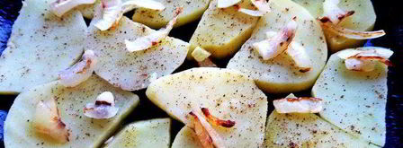 фриттата с картофелем, чечевицей и оливками. Шаг 4