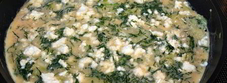 фриттата с цуккини и фетой. Шаг 3