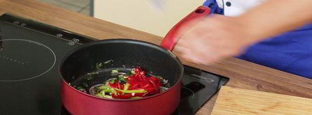 фриттата со сладким перцем и фетой. Шаг 6