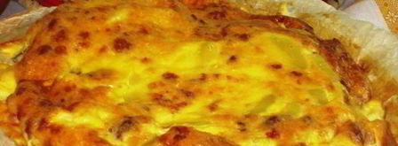 картофельная фриттата с колбасками. Шаг 6