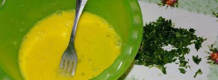 маакуда — тунисский омлет с баклажаном. Шаг 5