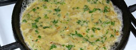 маакуда — тунисский омлет с баклажаном. Шаг 8