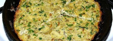 маакуда — тунисский омлет с баклажаном. Шаг 9