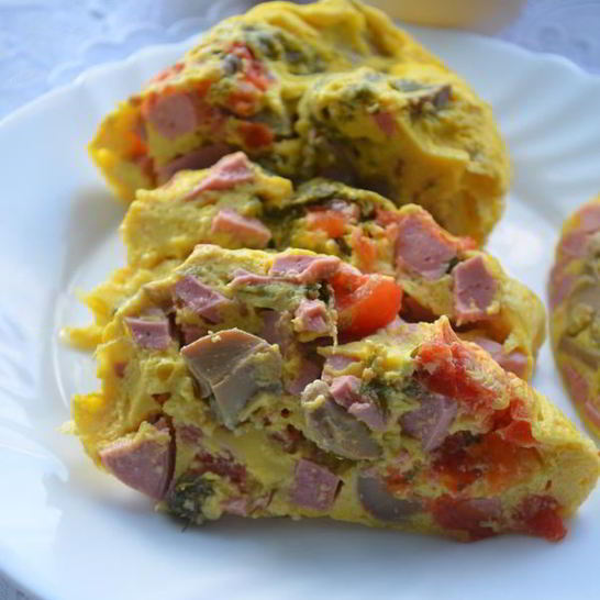 Рецепт омлета ассорти