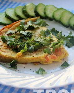 Омлет из нутовой муки