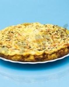 Омлет Микс со свининой и помидорами черри