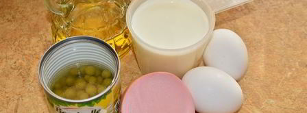 омлет на сковороде. Шаг 3