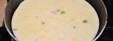 омлет на сковороде. Шаг 6