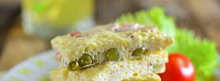 омлет на сковороде. Шаг 8