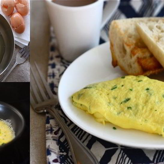 Рецепт омлета по-французски