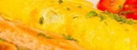 омлет с авокадо. Шаг 13