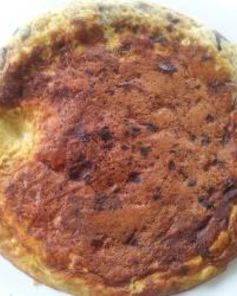 Омлет с баклажанами