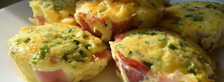 омлет с беконом в формочках. Шаг 11