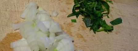 омлет с белыми грибами и эстрагоном по-французски. Шаг 2