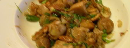 омлет с белыми грибами и эстрагоном по-французски. Шаг 6