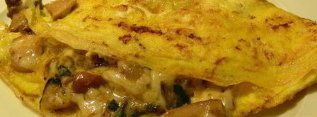 омлет с белыми грибами и эстрагоном по-французски. Шаг 10