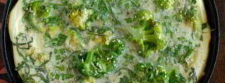 омлет с брокколи в духовке. Шаг 6