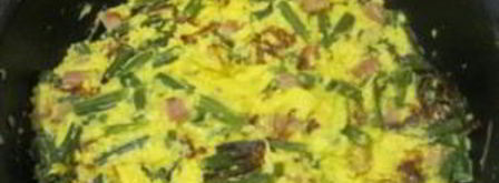 омлет с крахмалом. Шаг 4