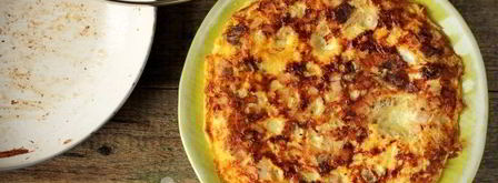 омлет с курицей. Шаг 7