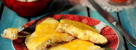 омлет с курицей. Шаг 8