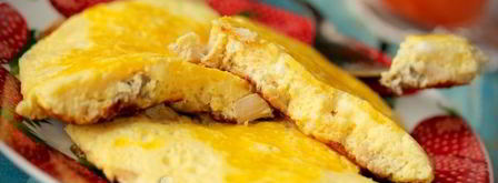 омлет с курицей. Шаг 9