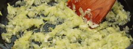 омлет с молодыми кабачками нежность. Шаг 3