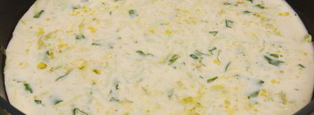 омлет с молодыми кабачками нежность. Шаг 5