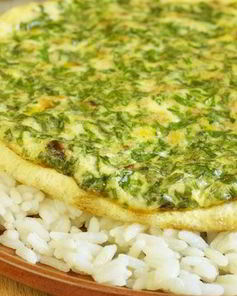 Омлет с мясом по-арабски