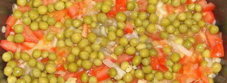 омлет с овощами и сыром в мультиварке. Шаг 4