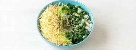 омлет с помидорами, кабачками и сыром в духовке. Шаг 6