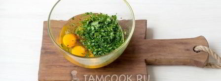 омлет с помидорами, кабачками и сыром в духовке. Шаг 9