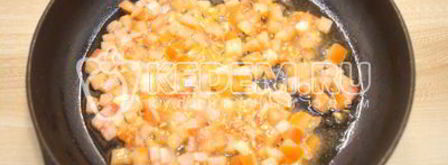 омлет с помидорами неаполитанский. Шаг 4