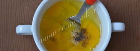 омлет с рукколой и овсяными хлопьями. Шаг 3