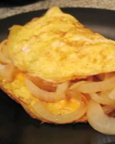 Омлет с сыром