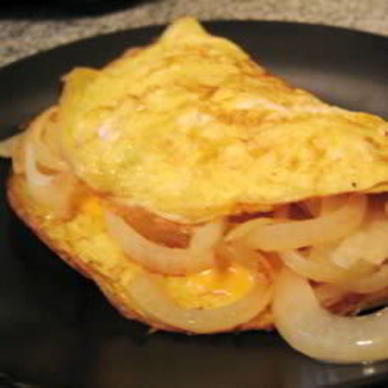 Рецепт омлета с сыром