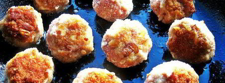 омлет с тефтельками мишка под одеялом. Шаг 12