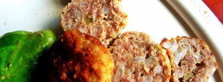 омлет с тефтельками мишка под одеялом. Шаг 13