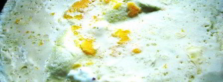 омлет с тефтельками мишка под одеялом. Шаг 17