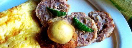 омлет с тефтельками мишка под одеялом. Шаг 21