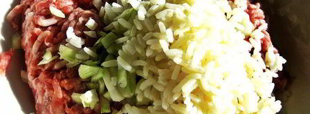 омлет с тефтельками мишка под одеялом. Шаг 6