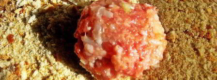 омлет с тефтельками мишка под одеялом. Шаг 9