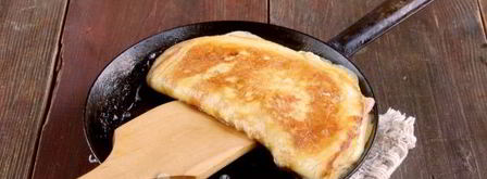 омлет с ветчиной. Шаг 7