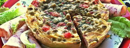 омлет в горошек. Шаг 11