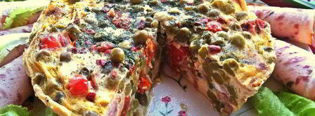 омлет в горошек. Шаг 12