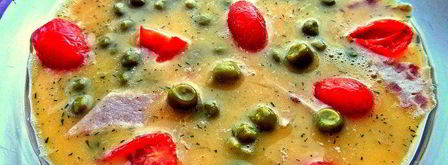 омлет в горошек. Шаг 7