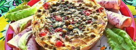 омлет в горошек. Шаг 10