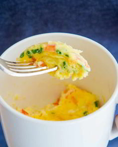 Омлет в микроволновке за 5 минут